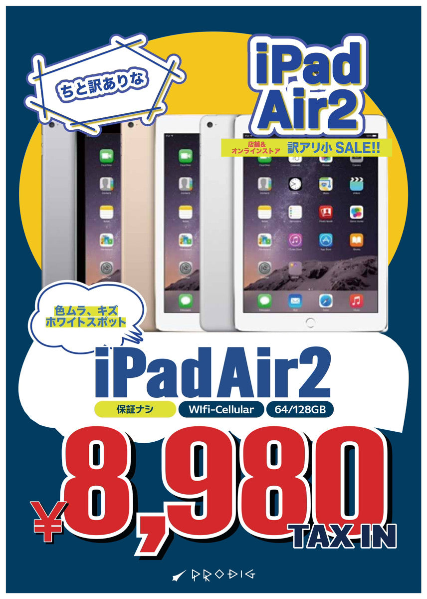 Apple iPad Air2 アイパッド エアー 2 若 ジャンク