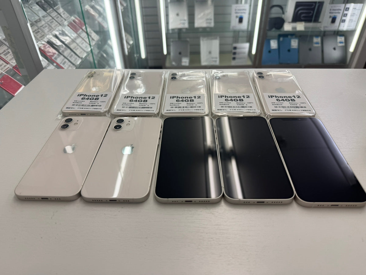 【保証無し】iPhone 12 64GB デモ機